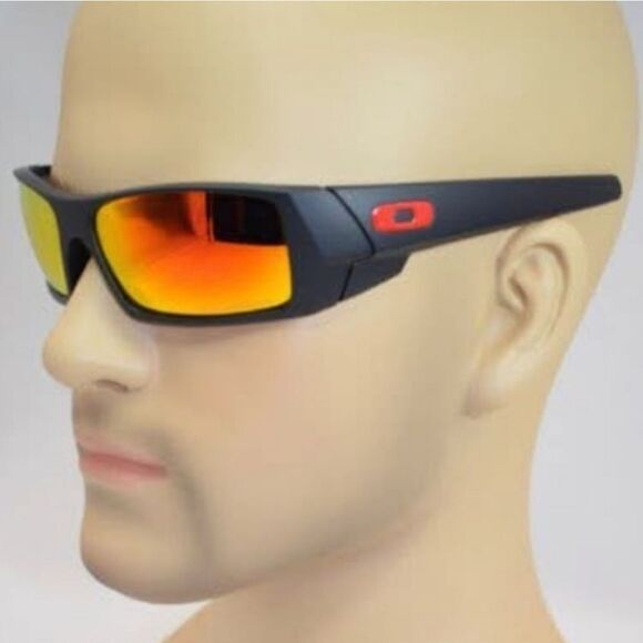 Oakley Matco Gascan Black w/ Fire Iridium Lenses 24-405 - Picture 9 of 9